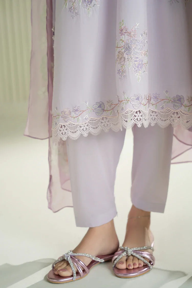 Picture of Cross Stitch - Mahiri Unstitched Embroidered Collection - Violet Veil - Available at Raja Sahib