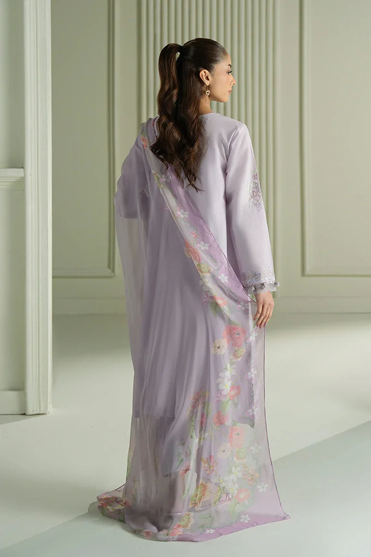 Picture of Cross Stitch - Mahiri Unstitched Embroidered Collection - Violet Veil - Available at Raja Sahib