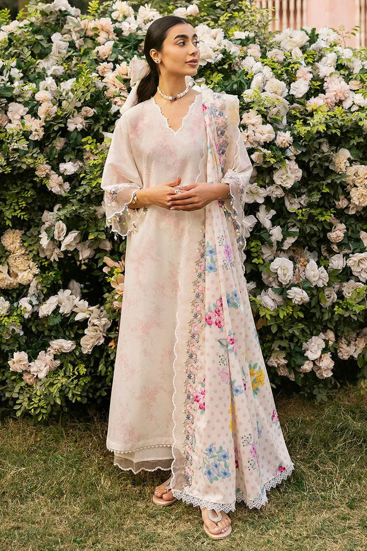 Picture of Cross Stitch - Unstitched Lawn Collection - Pastel Bloom - Available at Raja Sahib