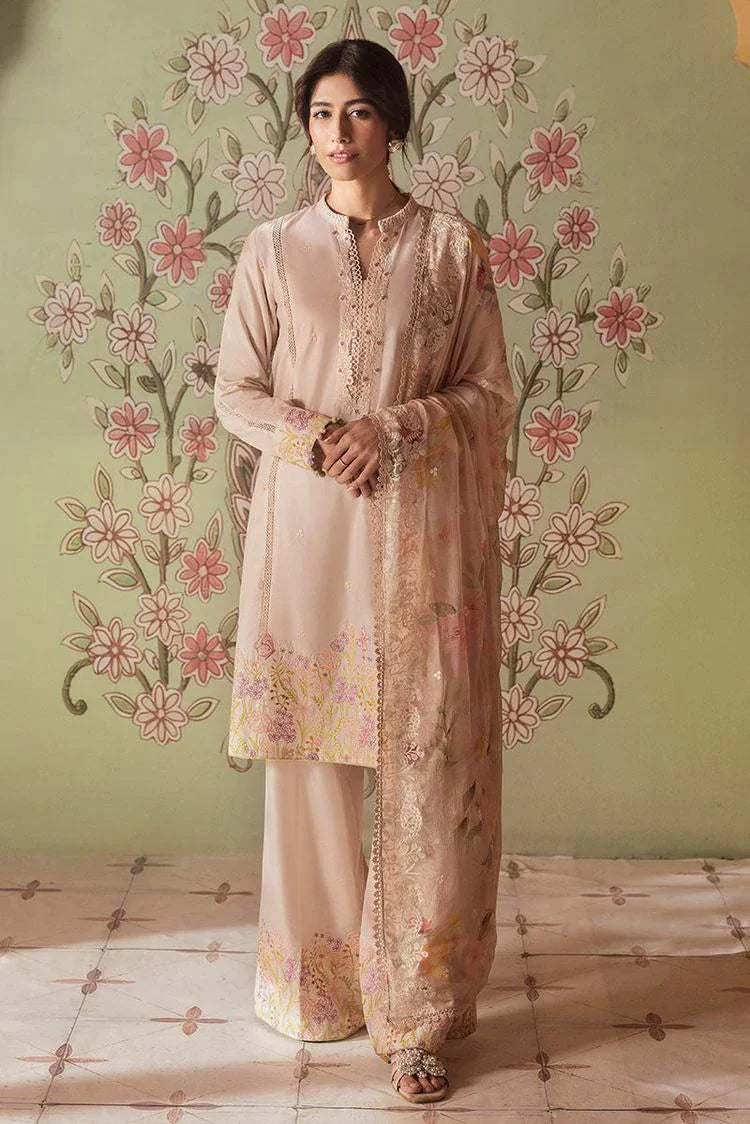 Picture of Cross Stitch - Unstitched Lawn Collection - Coral Carnation - Available at Raja Sahib