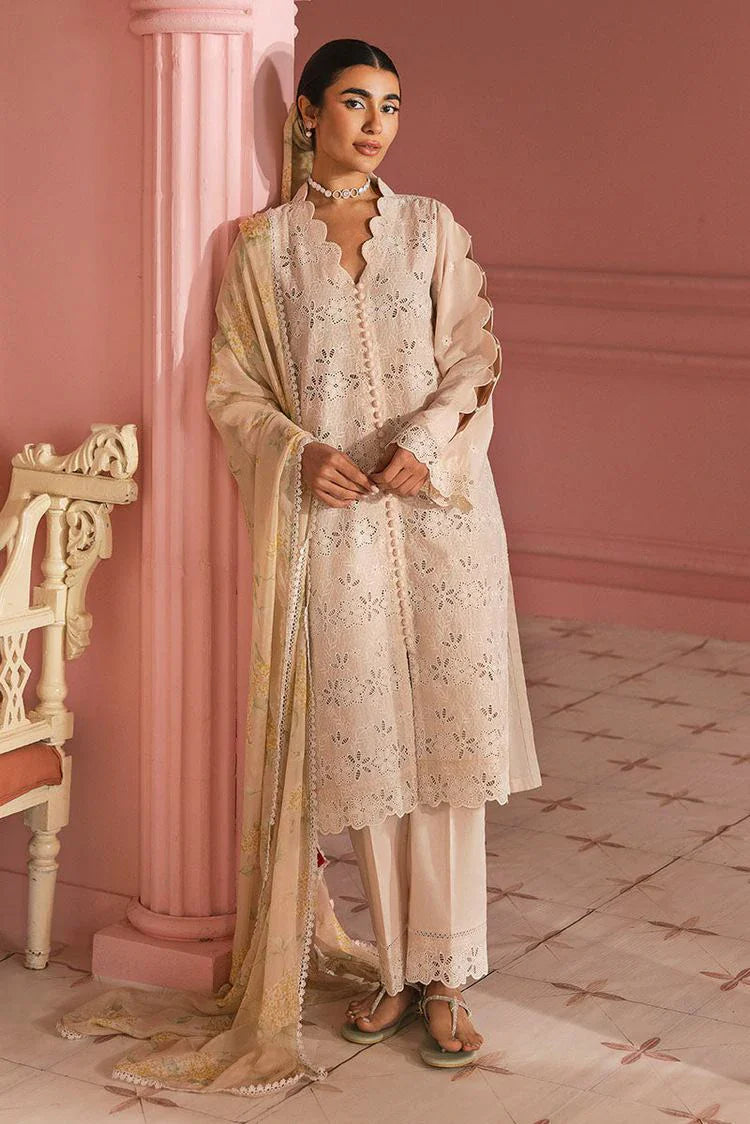 Picture of Cross Stitch - Unstitched Lawn Collection - Peach Parfait - Available at Raja Sahib