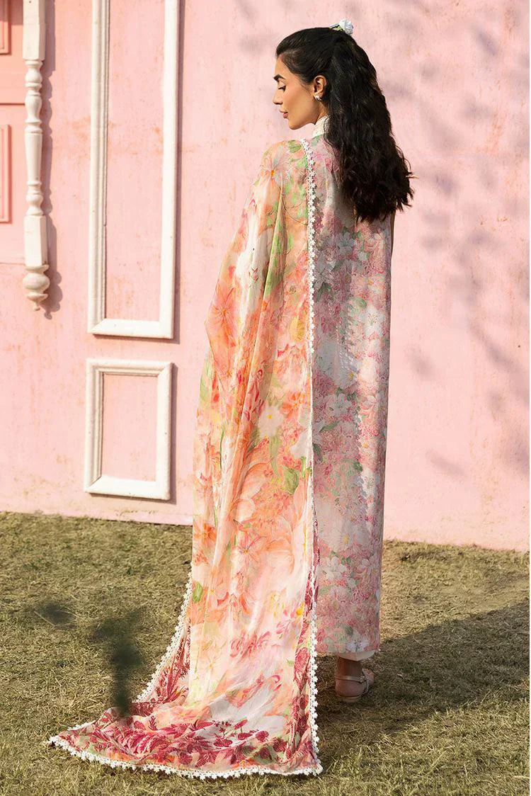 Picture of Cross Stitch - Unstitched Lawn Collection - Almond Pink - Available at Raja Sahib