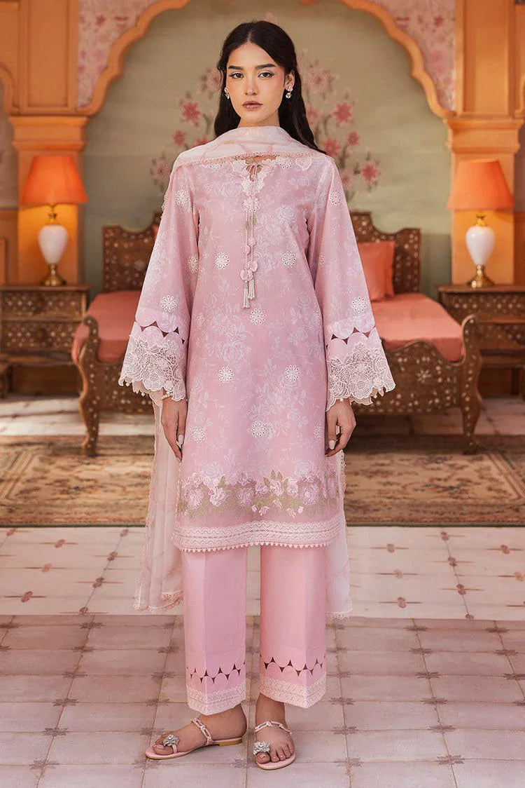 Picture of Cross Stitch - Unstitched Lawn Collection - Floral Tie - Available at Raja Sahib