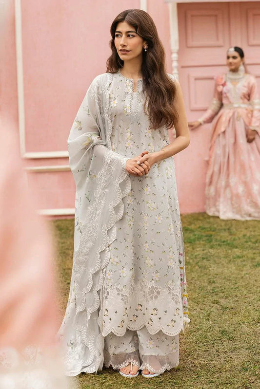 Picture of Cross Stitch - Unstitched Lawn Collection - Gray Frost - Available at Raja Sahib