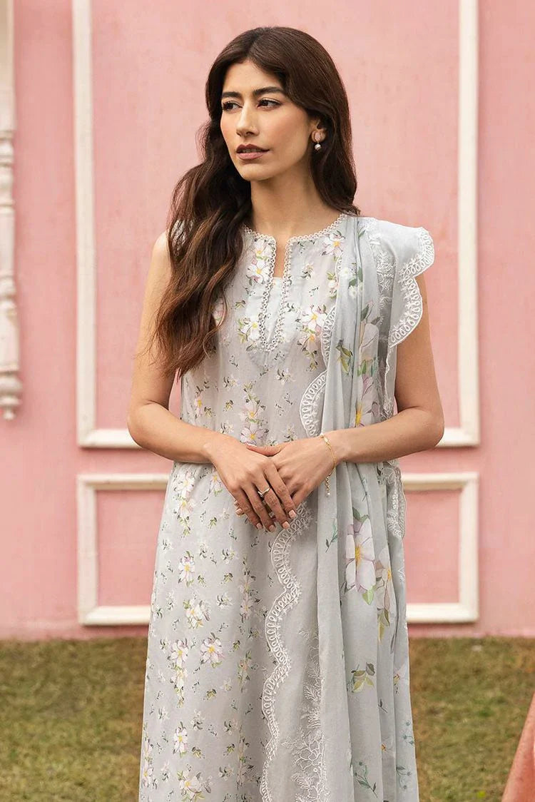 Picture of Cross Stitch - Unstitched Lawn Collection - Gray Frost - Available at Raja Sahib