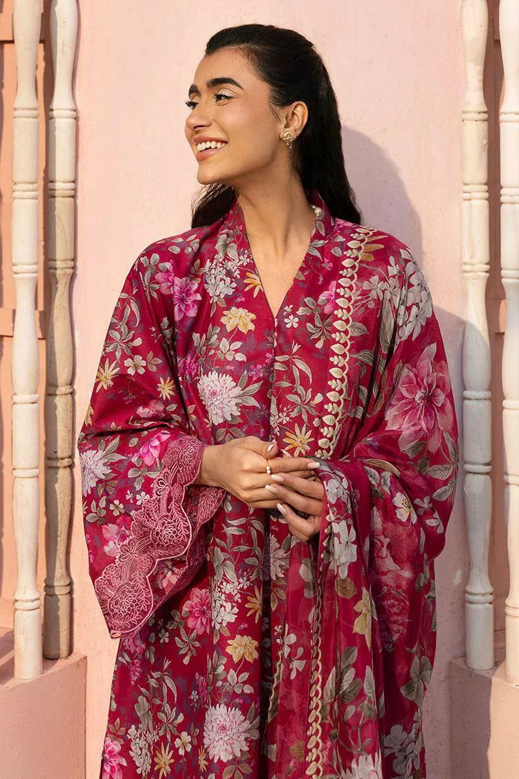 Picture of Cross Stitch - Unstitched Lawn Collection - Whimsical Zest - Available at Raja Sahib