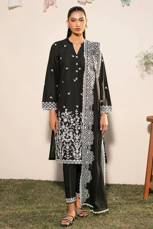 Picture of Cross Stitch - Mahiri Unstitched Embroidered Collection Vol 2 - Raven Grace - Available at Raja Sahib