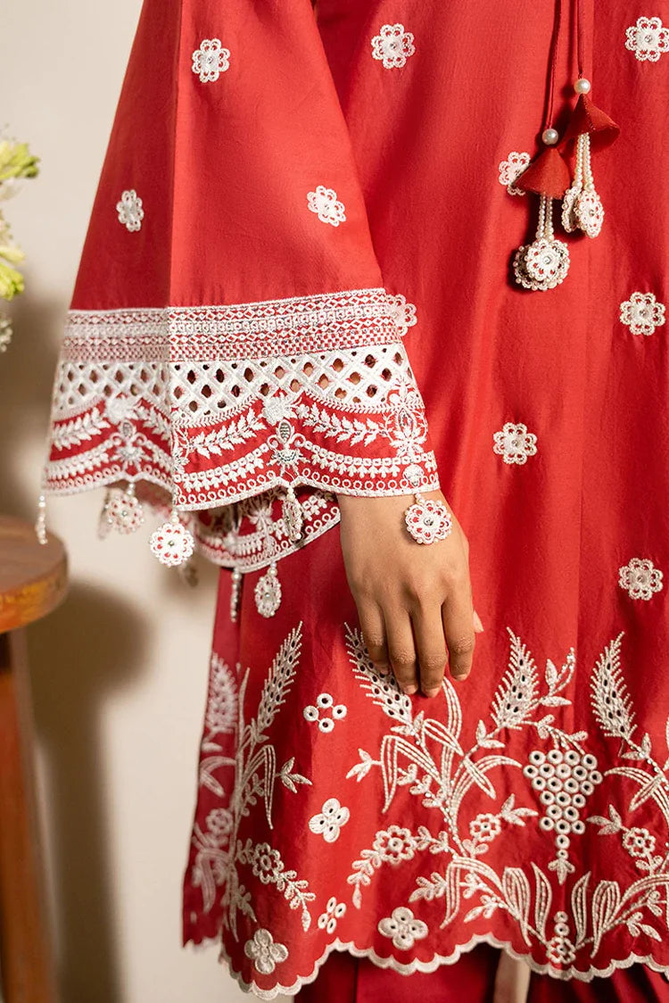 Picture of Cross Stitch - Mahiri Unstitched Embroidered Collection Vol 2 - Scarlet Garden - Available at Raja Sahib
