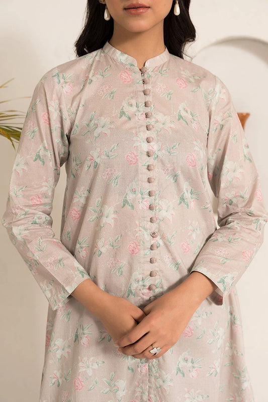 Picture of Cross Stitch - Floral Ash - 2 Piece - Available at Raja Sahib