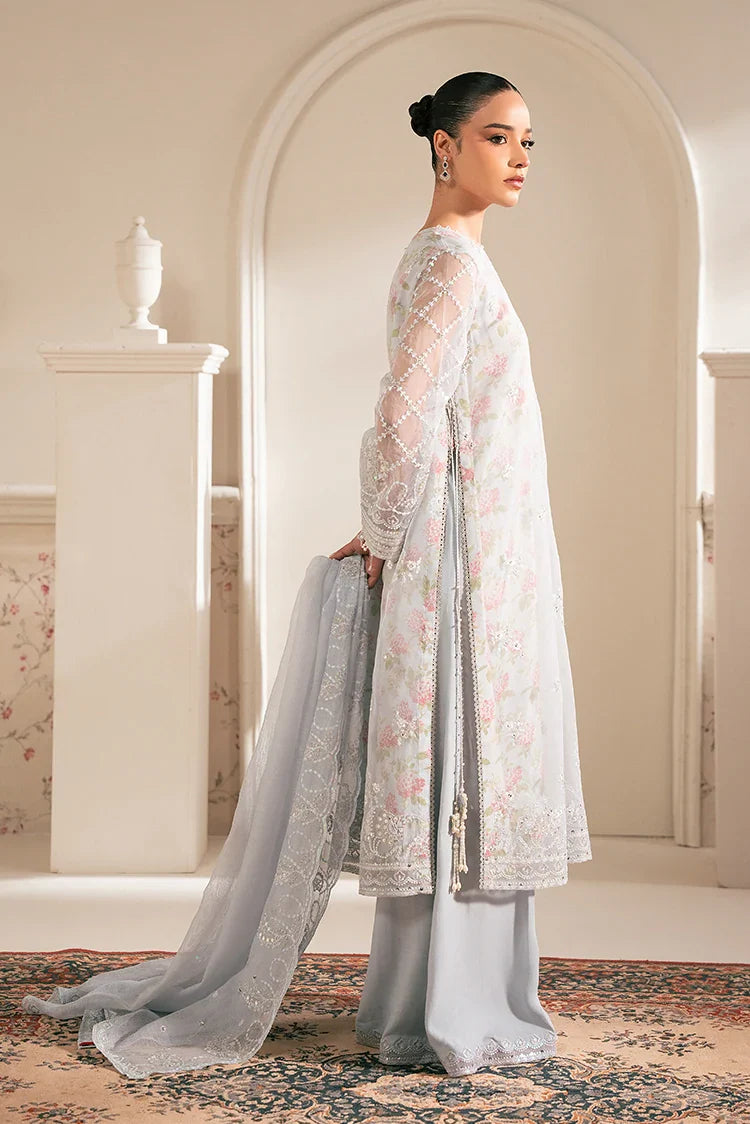 Picture of Cross Stitch - Luxe Atelier Unstitched Collection - Icy Bling - Available at Raja Sahib