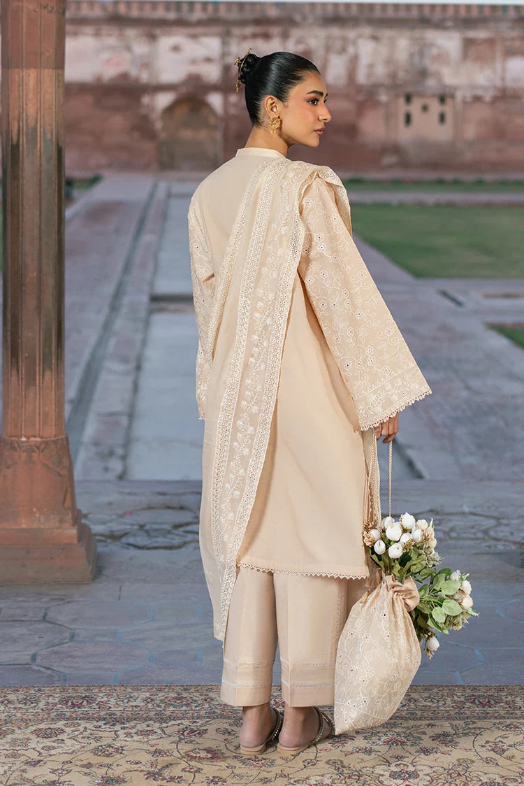Picture of Cross Stitch - Chikankari Edit Vol 2 - Ecru Breeze - Available at Raja Sahib