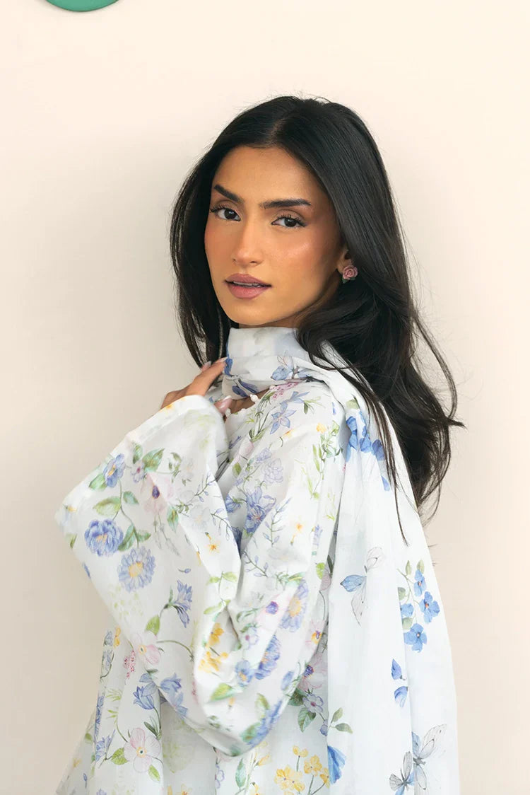 Picture of Cross Stitch - Prints Daily Lawn Collection Vol 2 - Orchid Flare - Available at Raja Sahib