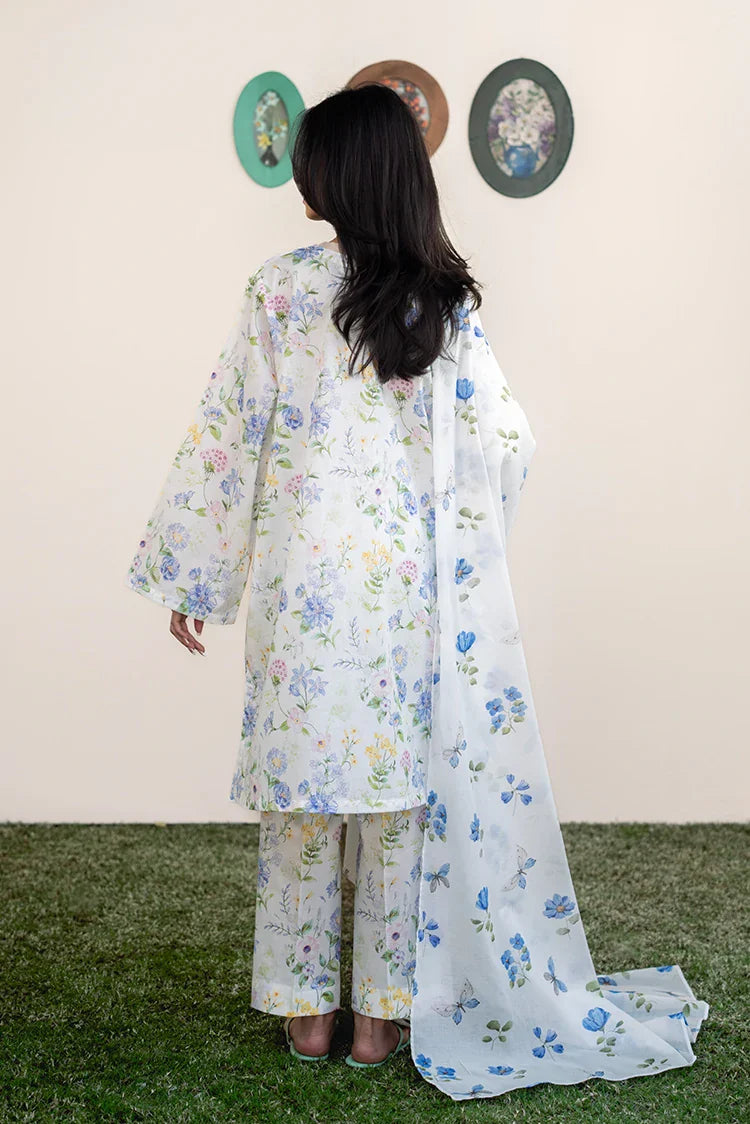Picture of Cross Stitch - Prints Daily Lawn Collection Vol 2 - Orchid Flare - Available at Raja Sahib