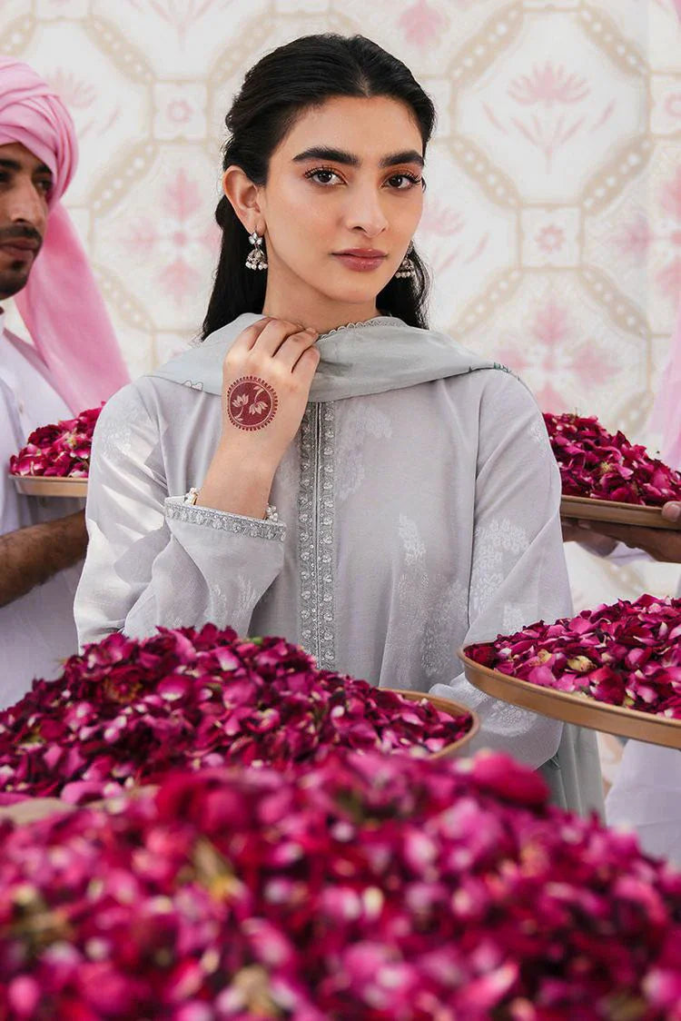 Picture of <!--bz-->Cross Stitch - Unstitched Eid Lawn Collection - Lunar Bloom - Available at Raja Sahib