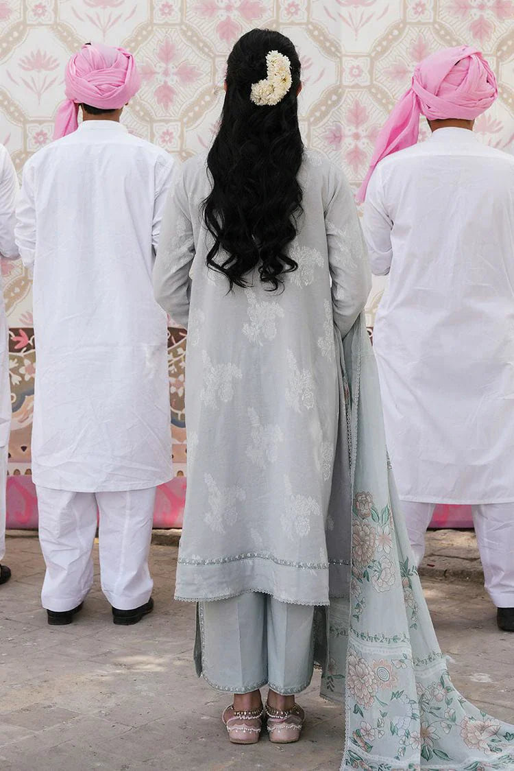 Picture of <!--bz-->Cross Stitch - Unstitched Eid Lawn Collection - Lunar Bloom - Available at Raja Sahib