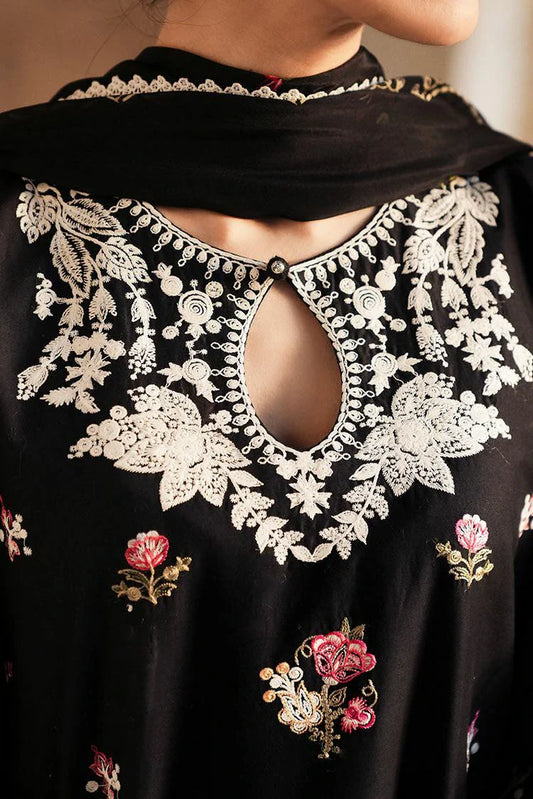 Picture of Cross Stitch - Unstitched Eid Lawn Collection - Vintage Rose - Available at Raja Sahib