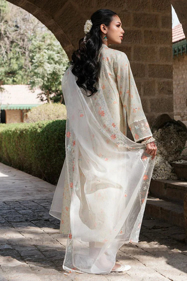 Picture of Cross Stitch - Unstitched Eid Lawn Collection - Lime Dew - Available at Raja Sahib