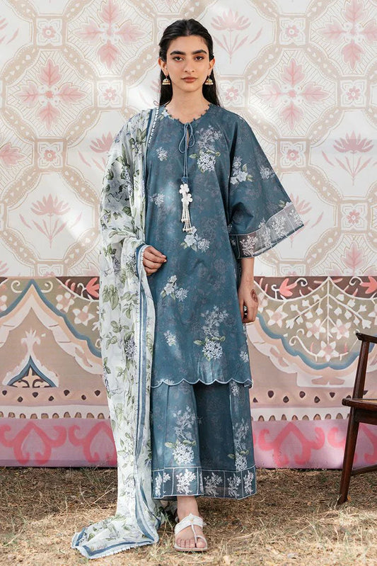 Picture of Cross Stitch - Unstitched Eid Lawn Collection - Orchid Oasis - Available at Raja Sahib