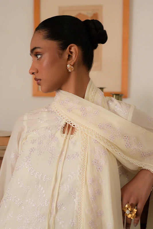 Picture of Cross Stitch - Mahiri Unstitched Embroidered Collection Vol 3 - Lavender Whisper - Available at Raja Sahib