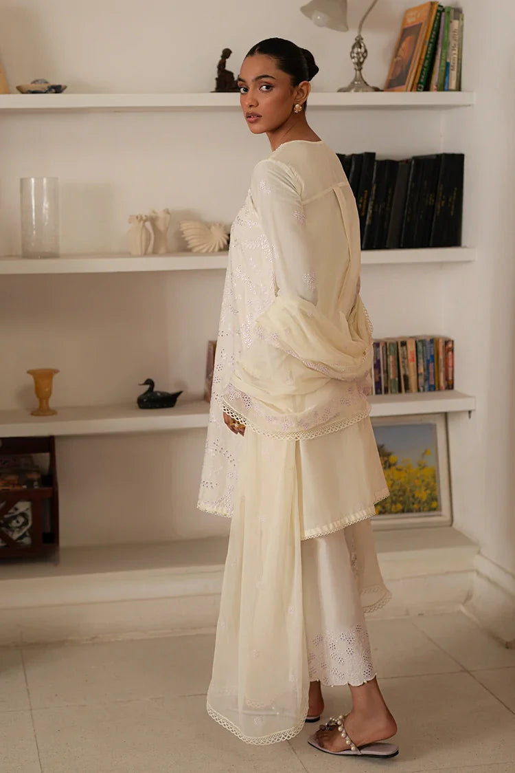 Picture of Cross Stitch - Mahiri Unstitched Embroidered Collection Vol 3 - Lavender Whisper - Available at Raja Sahib