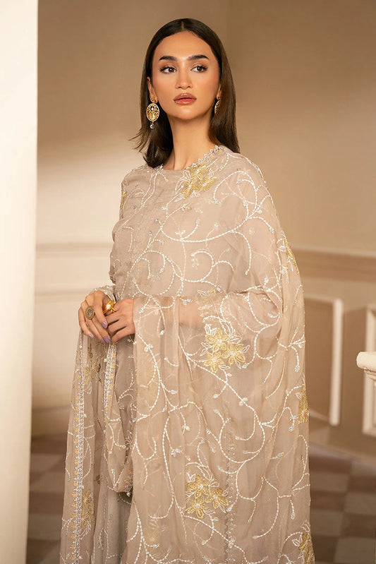 Picture of Cross Stitch - Gold Muse - 3 Piece - Available at Raja Sahib