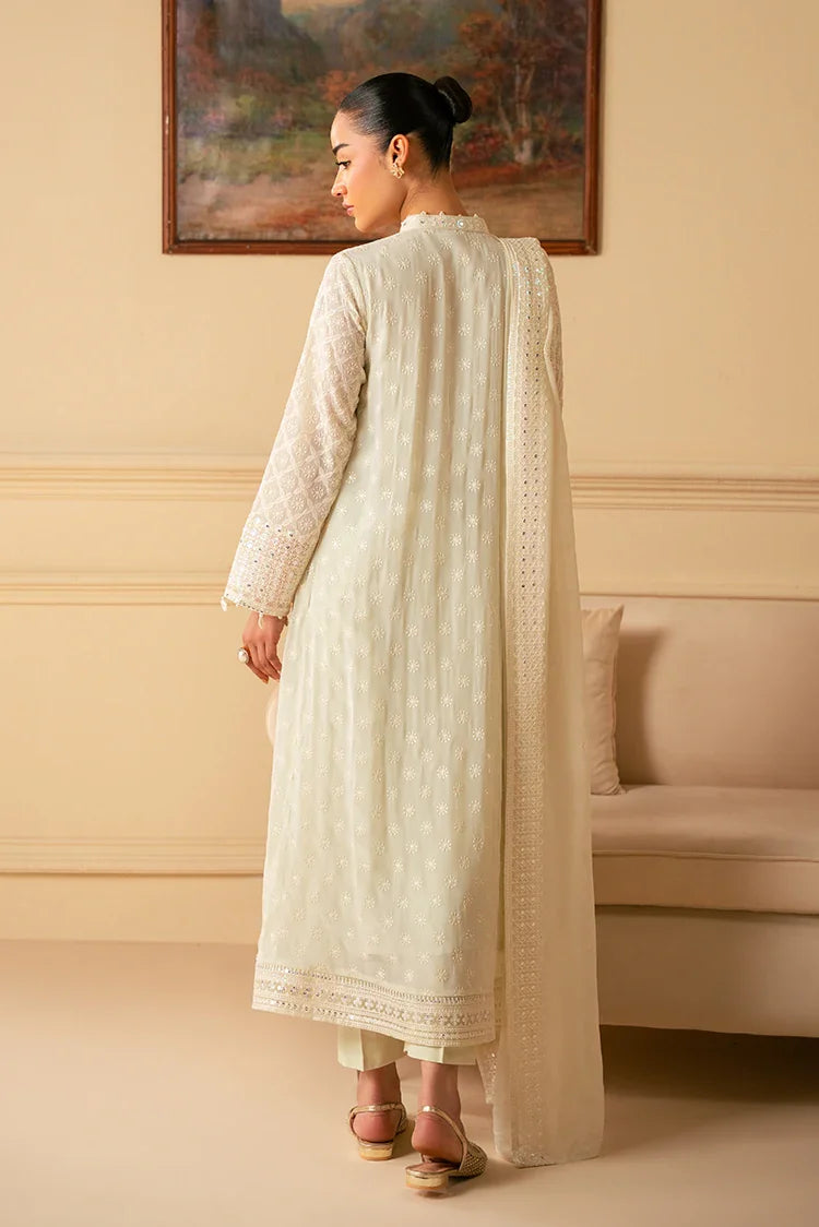 Picture of Cross Stitch - Luxe Atelier Unstitched Luxury Collection - Soft Breeze - Available at Raja Sahib