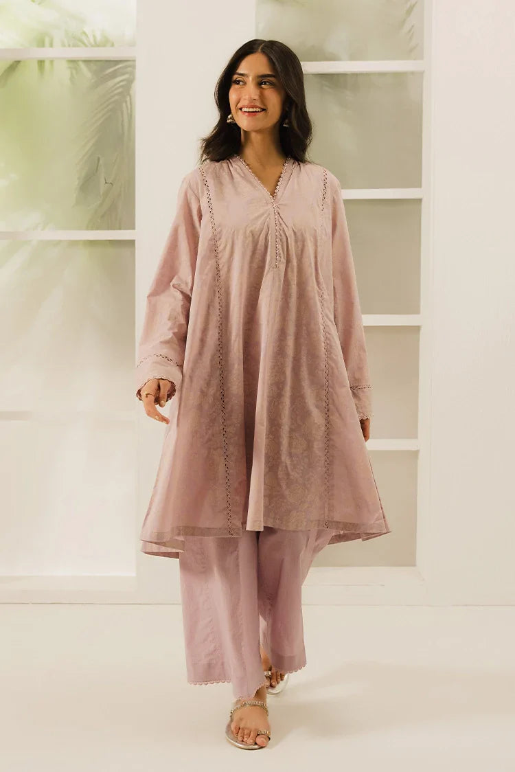 Picture of Cross Stitch - Prints Daily Lawn Collection Vol 3 - Soft Berry - Available at Raja Sahib