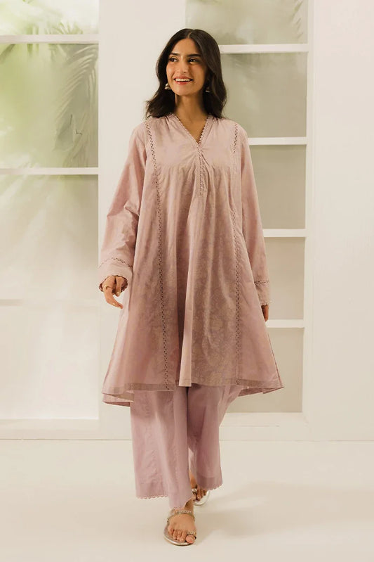 Picture of Cross Stitch - Prints Daily Lawn Collection Vol 3 - Soft Berry - Available at Raja Sahib