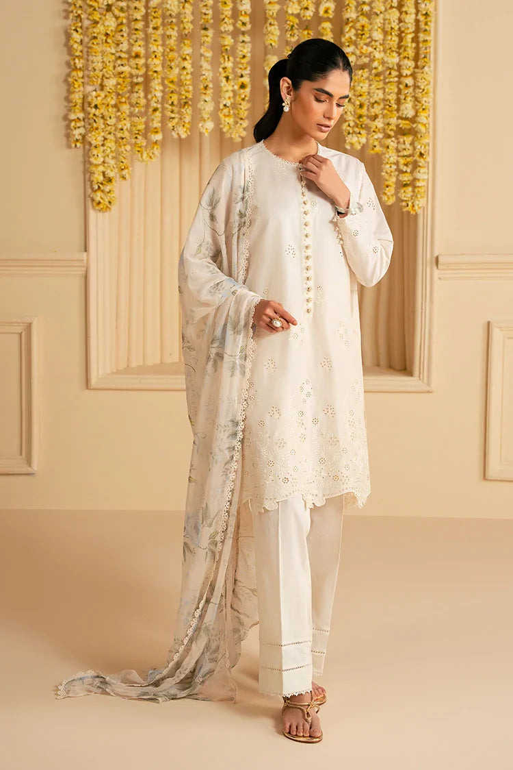 Picture of <!--bf-->Cross Stitch - Chikankari Edit Vol 3 - Gardenia Muse - Available at Raja Sahib