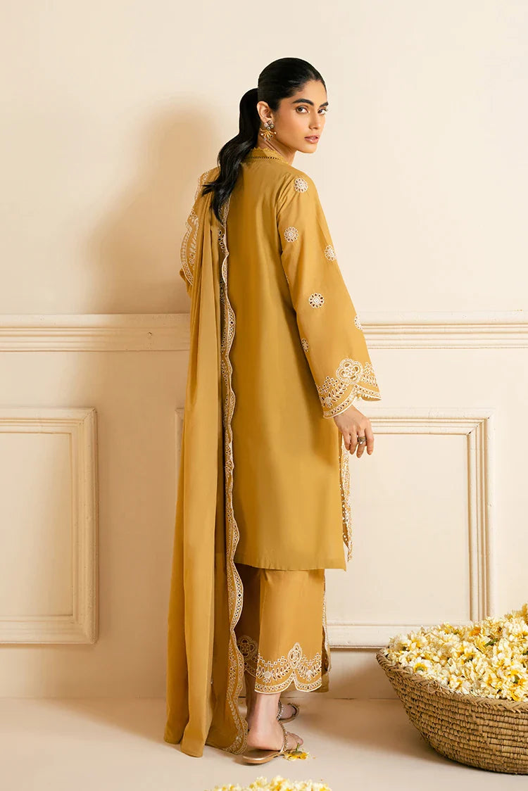 Picture of <!--be-->Cross Stitch - Chikankari Edit Vol 3 - Meadow Gold - Available at Raja Sahib