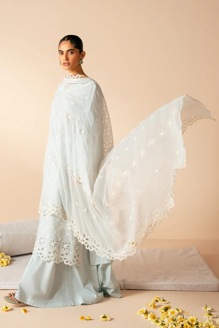Picture of Cross Stitch - Chikankari Edit Vol 3 - Pastel Breeze - Available at Raja Sahib
