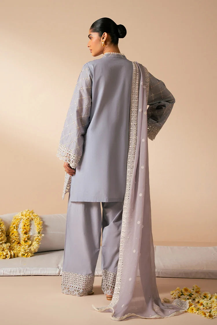 Picture of <!--bd-->Cross Stitch - Chikankari Edit Vol 3 - Lavender Aura - Available at Raja Sahib