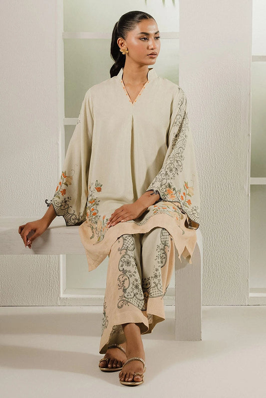 Picture of Cross Stitch - Celestial Echo - 2 Piece - Available at Raja Sahib