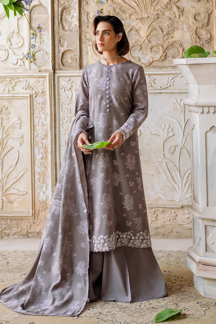 Picture of <!--ba-->Cross Stitch - Unstitched Eid Lawn - Desert Taupe - Available at Raja Sahib