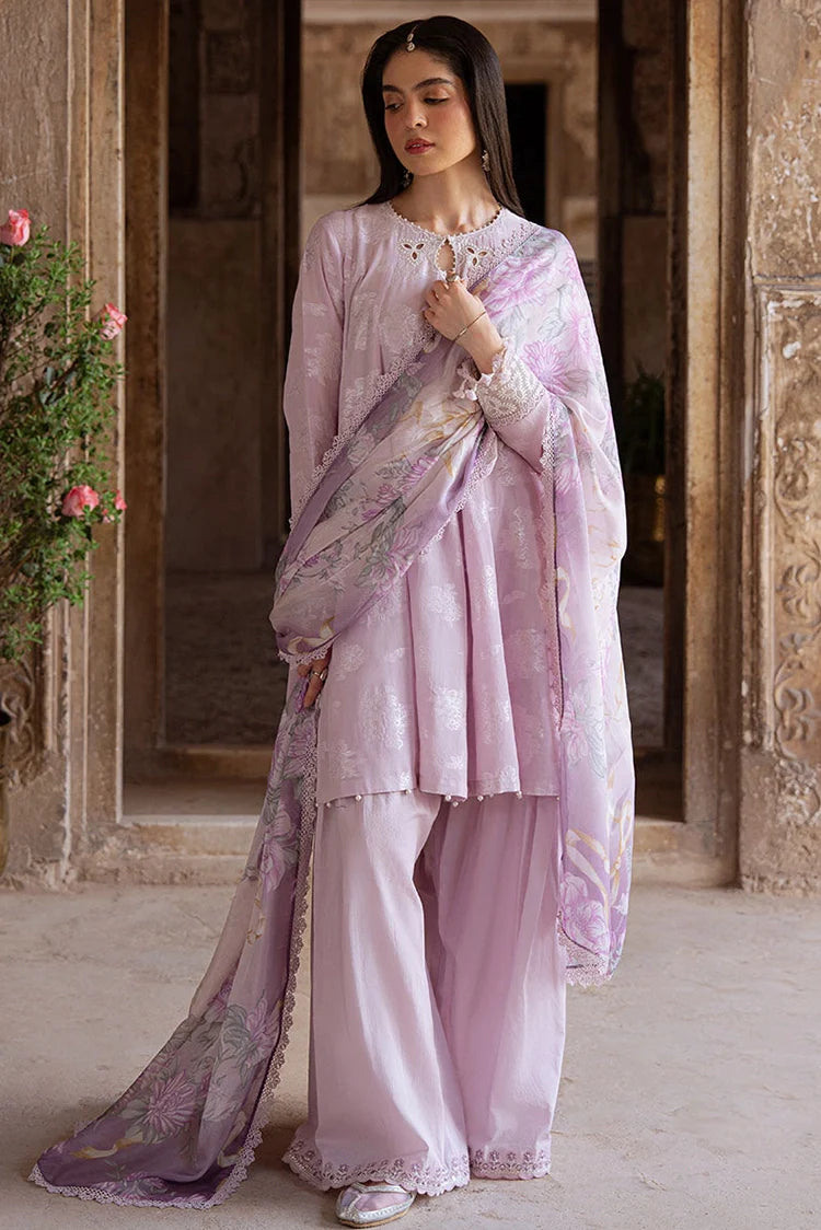 Picture of Cross Stitch - Unstitched Eid Lawn - Lavender Bliss - Available at Raja Sahib