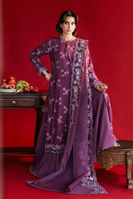 Picture of <!--az-->Cross Stitch - Unstitched Eid Lawn - Deep Flare - Available at Raja Sahib