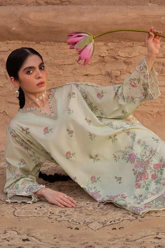 Picture of <!--ap-->Cross Stitch - Unstitched Eid Lawn - Citrine Aura - Available at Raja Sahib