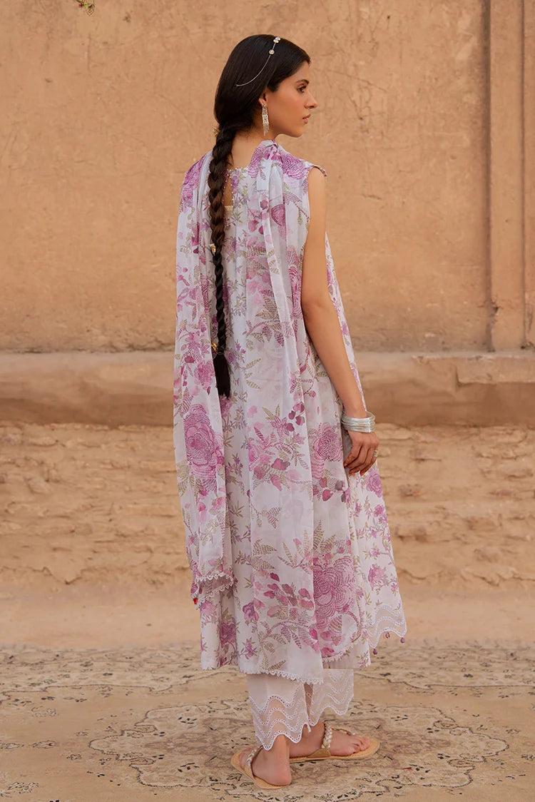 Picture of <!--an-->Cross Stitch - Unstitched Eid Lawn - Lilac Hint - Available at Raja Sahib