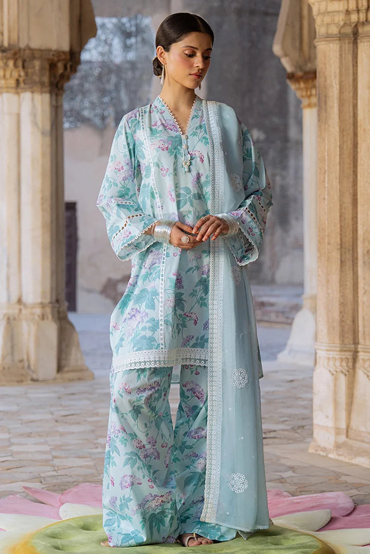 Picture of <!--am-->Cross Stitch - Unstitched Eid Lawn - Mint Glamour - Available at Raja Sahib