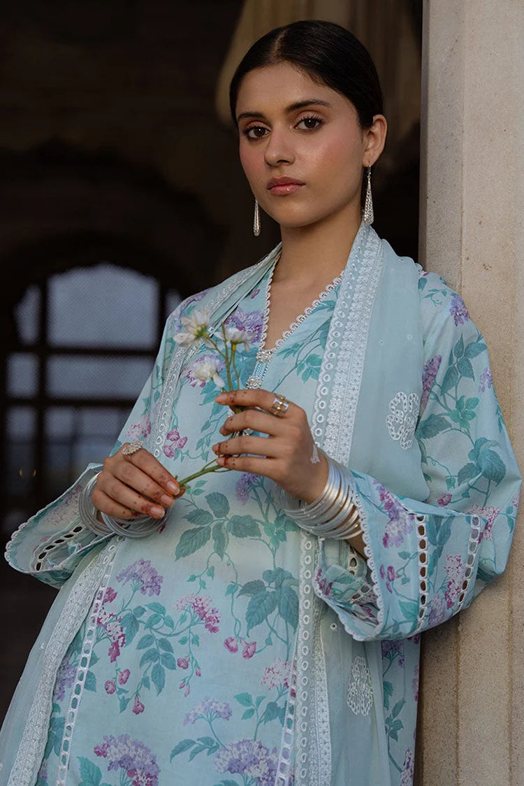 Picture of <!--am-->Cross Stitch - Unstitched Eid Lawn - Mint Glamour - Available at Raja Sahib