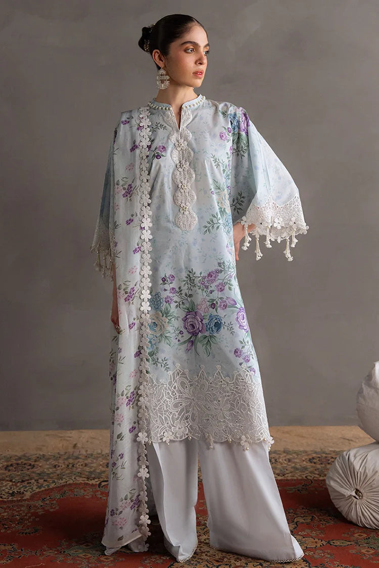 Picture of <!--al-->Cross Stitch - Unstitched Eid Lawn - Ocean Breeze - Available at Raja Sahib