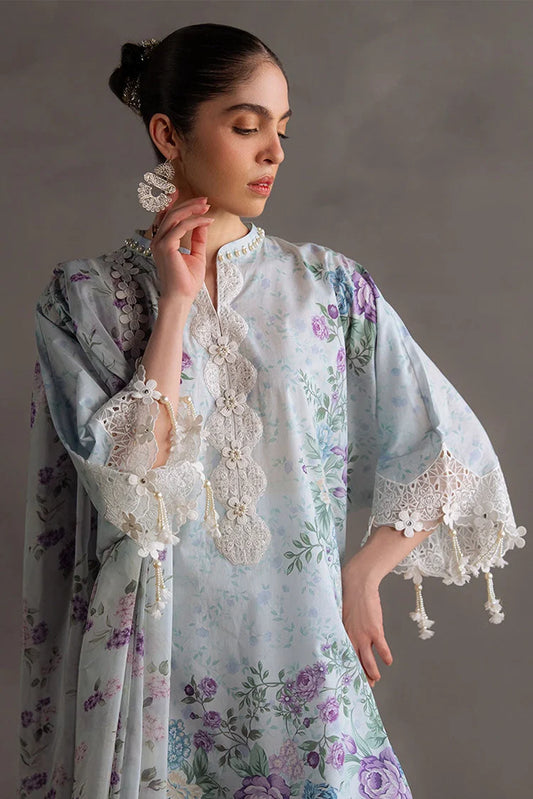 Picture of <!--al-->Cross Stitch - Unstitched Eid Lawn - Ocean Breeze - Available at Raja Sahib