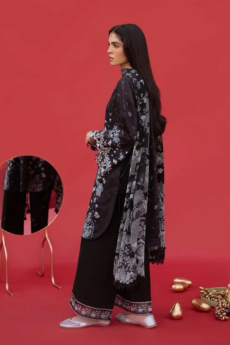 Picture of <!--ak-->Cross Stitch - Unstitched Eid Lawn - Raven Whisper - Available at Raja Sahib