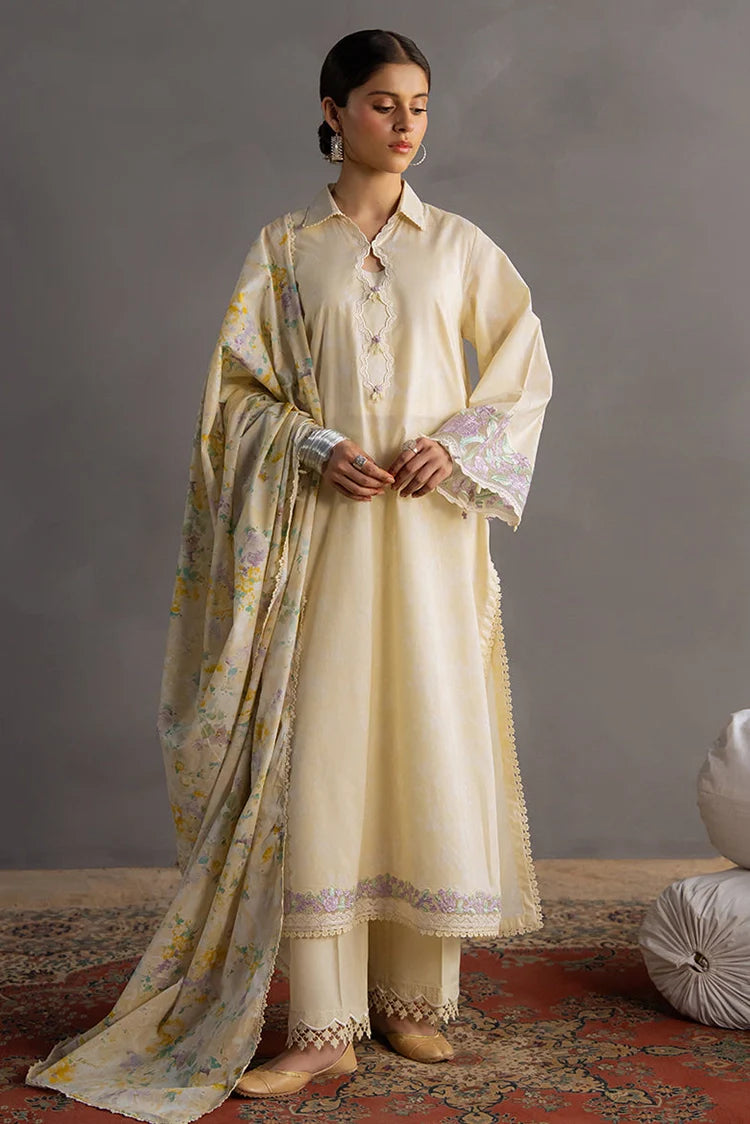 Picture of <!--ah-->Cross Stitch - Unstitched Eid Lawn - Sunshine Glow - Available at Raja Sahib