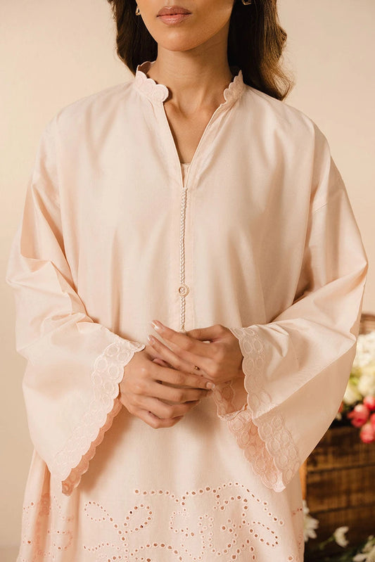 Picture of Cross Stitch - Peach Sunset - 2 Piece - Available at Raja Sahib