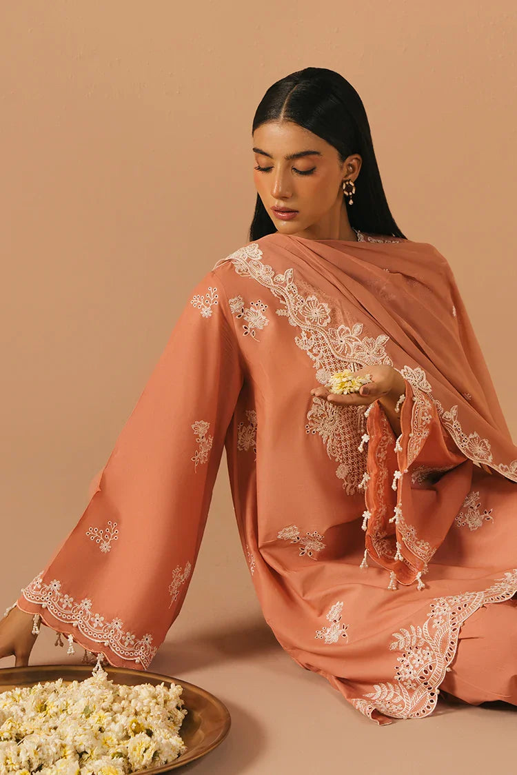 Picture of <!--z-->Cross Stitch - Mahiri Unstitched Embroidered Collection Vol 4 - Coral Charm - Available at Raja Sahib