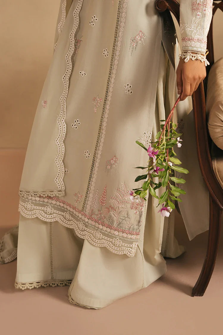 Picture of <!--y-->Cross Stitch - Mahiri Unstitched Embroidered Collection Vol 4 - Frosted Mint - Available at Raja Sahib