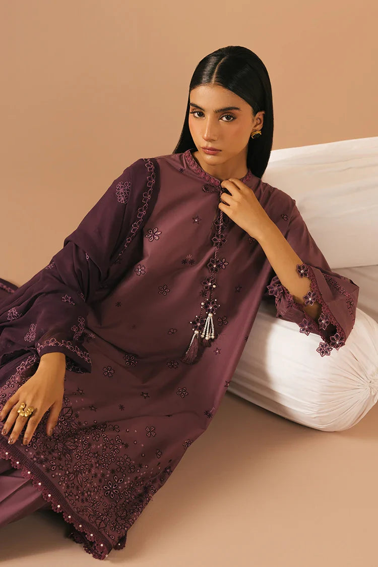 Picture of <!--x-->Cross Stitch - Mahiri Unstitched Embroidered Collection Vol 4 - Grape Amethyst - Available at Raja Sahib