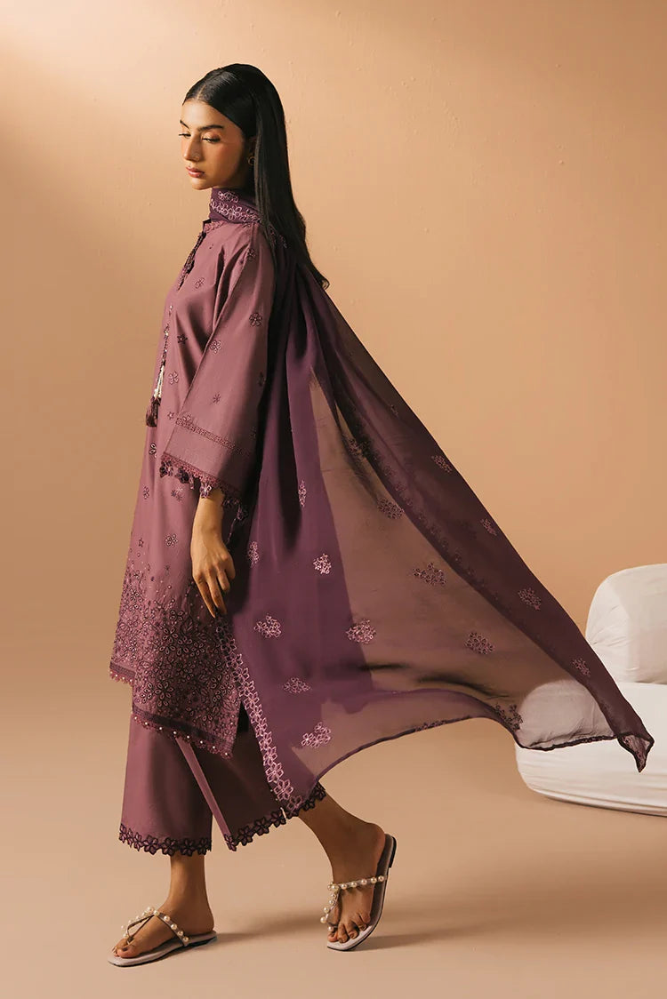 Picture of <!--x-->Cross Stitch - Mahiri Unstitched Embroidered Collection Vol 4 - Grape Amethyst - Available at Raja Sahib