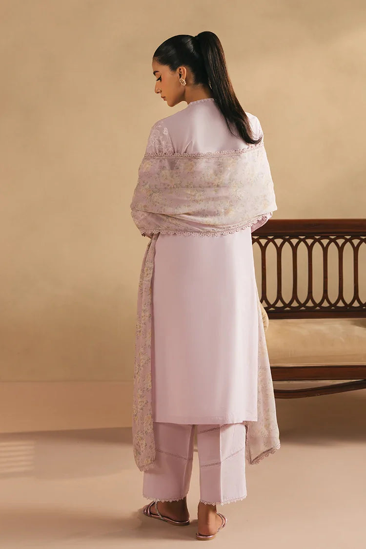 Picture of <!--w-->Cross Stitch - Mahiri Unstitched Embroidered Collection Vol 4 - Lavender Dream - Available at Raja Sahib